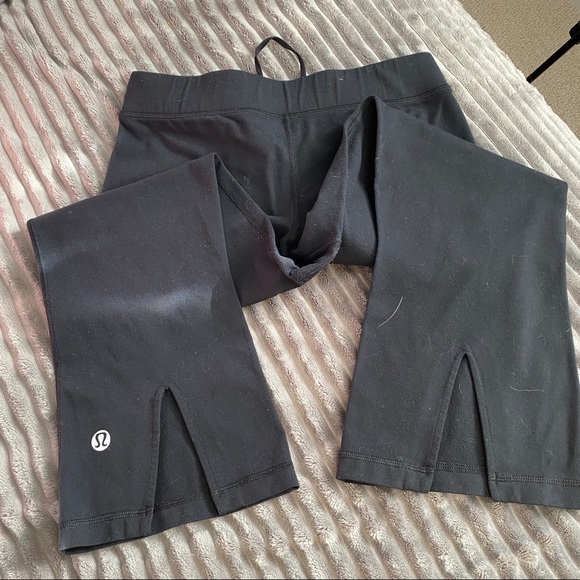 Lulu lemon cropped flare pants